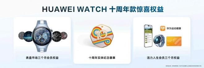 HUAWEI WATCH 十周年款正式发